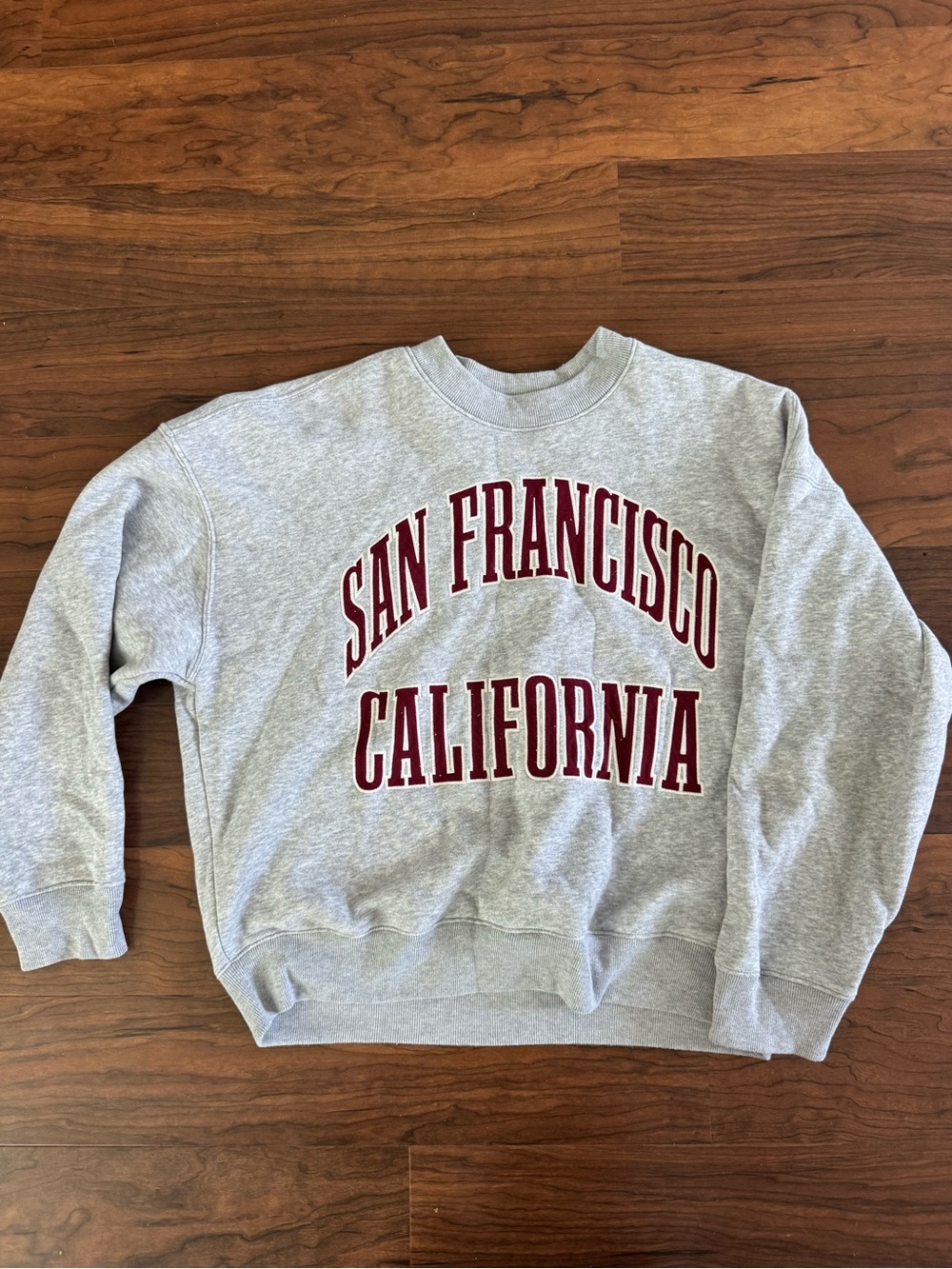 San Francisco California Grey Crewneck Sweatshirt - Men's
